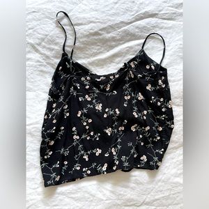 Floral crop top
